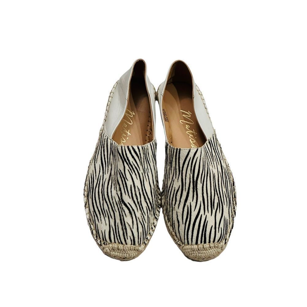 Matisse Zebra Print Flats